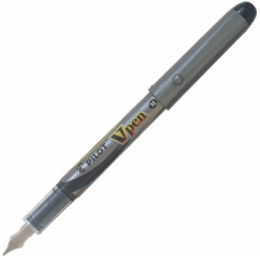 PILOT DOLMAKALEM V-PEN SILVER SİYAH SVP-4M-B