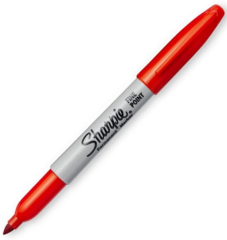 SHARPIE PERMANENT FINE YUVARLAK UÇ O.TURUNCU 1954316
