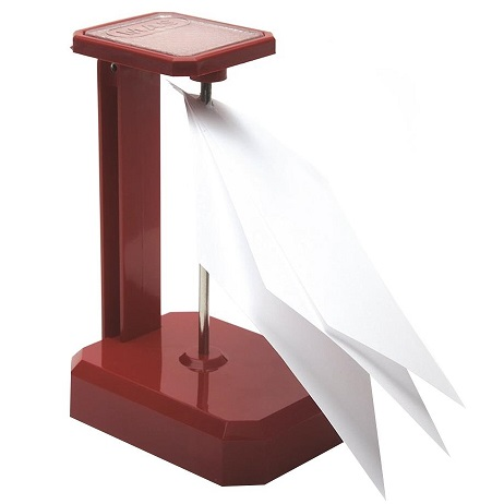 MAS KAĞIT TUTACAĞI İĞNELİ PLASTİK KIRMIZI 805