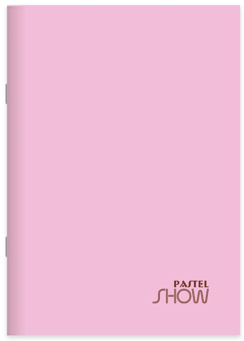 KESKİN DEFTER PASTEL SHOW A4 PP KAPAK DİKİŞLİ 80 YP. ÇİZGİLİ 324621-99