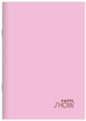 KESKİN DEFTER PASTEL SHOW A4 PP KAPAK DİKİŞLİ 80 YP. ÇİZGİLİ 324621-99