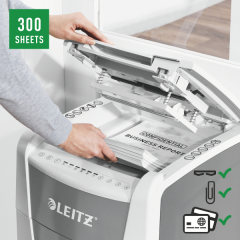 LEITZ EVRAK İMHA MAKİNESİ IQ OFFICE P5 8016 300 YAPRAK KAPASİTELİ