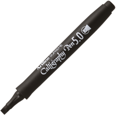 ARTLINE KALİGRAFİ KALEMİ SUPREME CALLIGRAPHY PEN 245 5.0 SİYAH A-EPF-245 BLACK