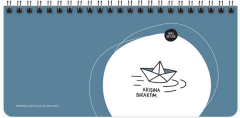 KESKİN PLANNER 13x27 HİSLİ ŞEYLER SPİRALLİ STICKERLI 830181