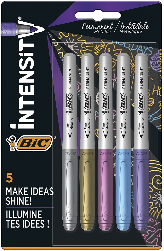 BIC MARKING KALEM 5 Lİ BLS. METALİK RENKLER 942861