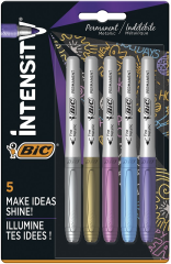BIC MARKING KALEM 5 Lİ BLS. METALİK RENKLER 942861