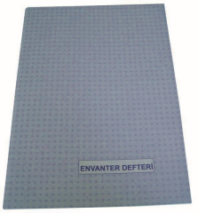 DİLMAN ENVANTER DEFTERİ NUMARALI KARTON KAPAK 19.5x27 24 YP 7206