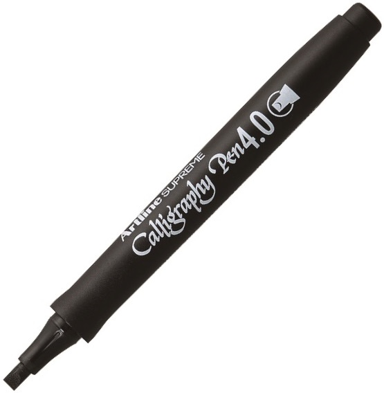 ARTLINE KALİGRAFİ KALEMİ SUPREME CALLIGRAPHY PEN 244 4.0 SİYAH A-EPF-244 BLACK