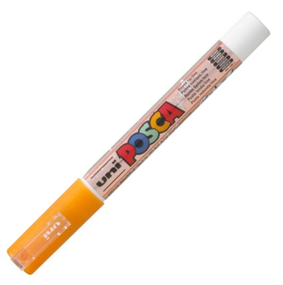 UNİ POSTER MARKÖRÜ POSCA 0.9-1.3 PC-3M AÇIK TURUNCU
