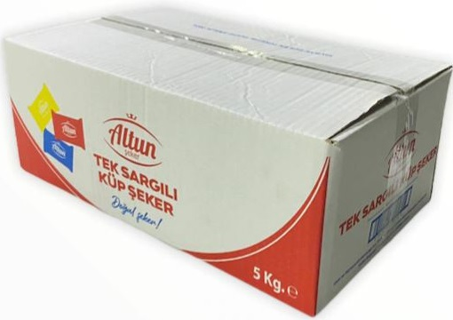 ALTUN KÜP ŞEKER TEK SARGILI 5 KG