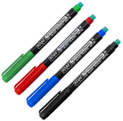 KRAF ASETAT KALEMİ SİLGİLİ (M) 260 KIRMIZI