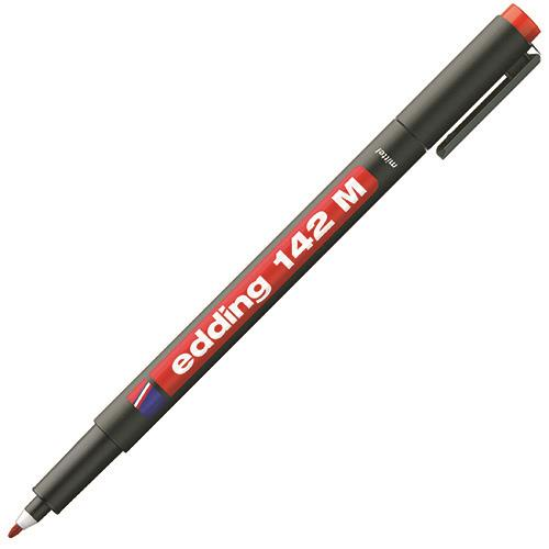 EDDING ASETAT KALEMİ E-142M KIRMIZI