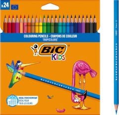 Bic Tropicolors 24 Renk Kuru Boya Kalemi  9375183