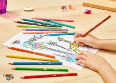 Bic Tropicolors 24 Renk Kuru Boya Kalemi  9375183