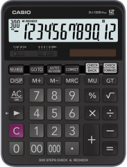 Dj-120d Plus Işlem Kontrollü 12 Hane Masa Üstü Hesap Makinesi