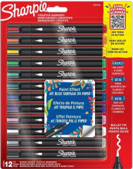 SHARPIE CREATIVE AKRİLİK MARKÖR SET YUVARLAK UÇ 12 Lİ 2201070
