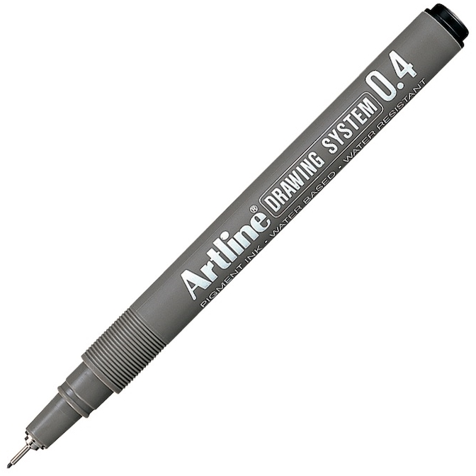 ARTLINE ÇİZİM KALEMİ DRAWING SYSTEM 234 0.4 SİYAH A-EK-234 BLACK