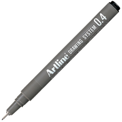 ARTLINE ÇİZİM KALEMİ DRAWING SYSTEM 234 0.4 SİYAH A-EK-234 BLACK