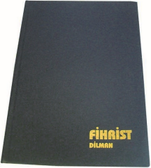 DİLMAN FİHRİST CİLTLİ SERT KAPAK 20x28 16 YP 16 BASAMAK 1011