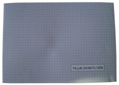 DİLMAN ÜCRETLİ İZİN DEFTERİ KARTON KAPAK 20x28 20 YP YATAY 2401
