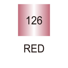 ZIG CLEAN COLOR DOT METALİK TC-8100 126 RED