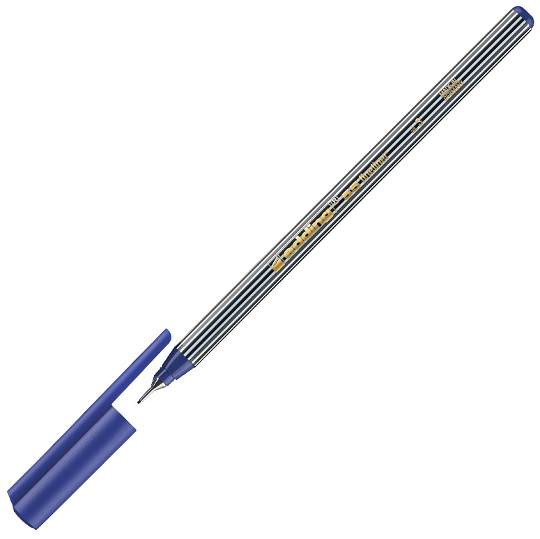 EDDING FINE PEN E-55 MAVİ