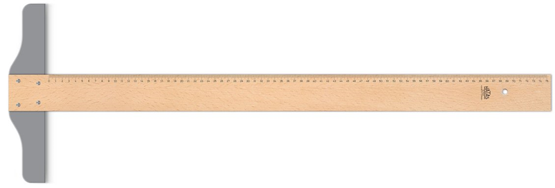 HATAS T CETVELİ TAHTA TEKNİKER 75 CM 01010