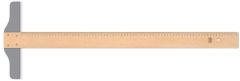 HATAS T CETVELİ TAHTA TEKNİKER 75 CM 01010