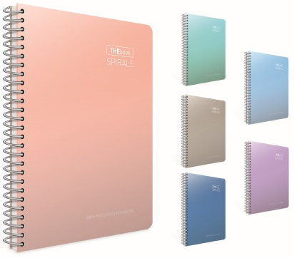 GIPTA DEFTER THEBOOK SPIRALS A4 SPİRALLİ SERT KAPAK 140 YP. ÇİZGİLİ 5506