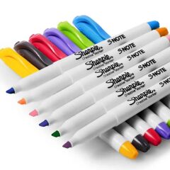 SHARPIE MARKÖR SNOTE SET KREATİF KESİK UÇ  4 LÜ KARIŞIK 2138234