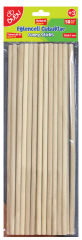 BU-BU EĞLENCELİ ÇUBUKLAR NATÜREL 20X0,3CM 50'Lİ BUBU-HS0027
