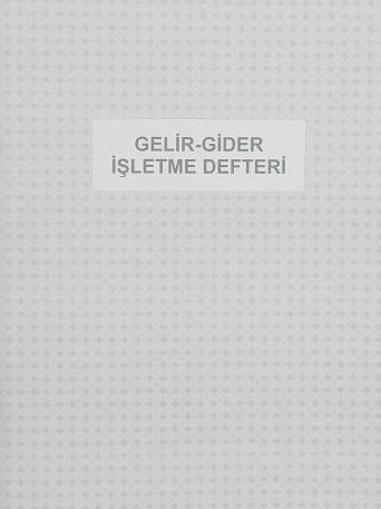 DİLMAN GELİR-GİDER İŞLETME DEFTERİ KARTON KAPAK 20.5x28 48 YP NUMARALI 7104