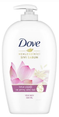DOVE SIVI SABUN 450 ML NEMLENDİRİCİLİ LOTUS ÇİÇEĞİ