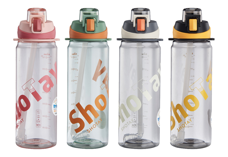 SHOTAY MATARA TRITAN  900 ML HANDLE (4 ASS.) SHT-ST-6627