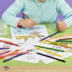 Bic Kuru Ssulu Boya Aquacouleur 12 Li 8575614