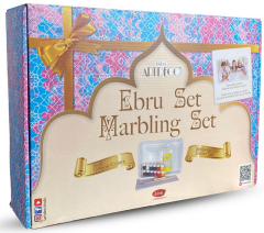 ARTDECO EBRU BOYASI SETİ 12 RENK x 15 ML BAŞLANGIÇ SETİ (A4 TEKNELİ) Y-016-ES7