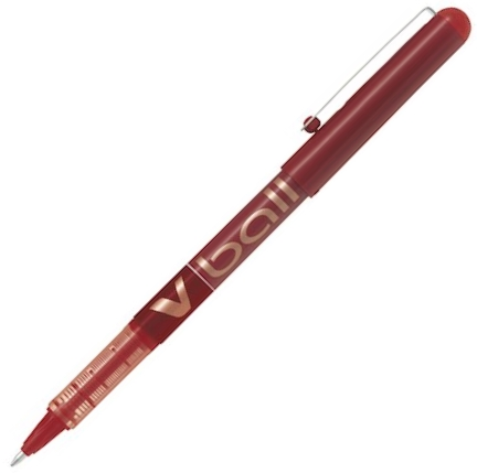 PILOT ROLLER KALEM V-BALL 1.0 KIRMIZI BL-VB10-R