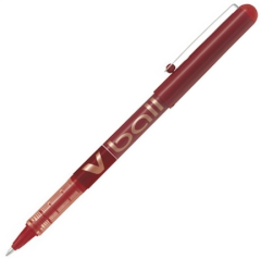 PILOT ROLLER KALEM V-BALL 1.0 KIRMIZI BL-VB10-R