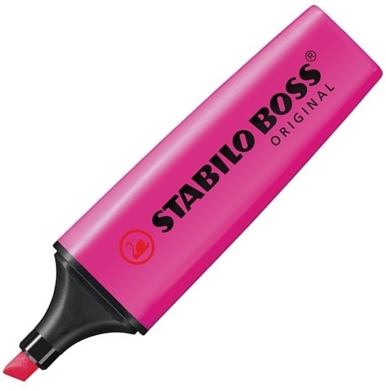STABILO FOSFORLU KALEM BOSS ORIGINAL PEMBE 70/56