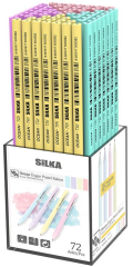 SİLKA KURŞUN KALEM OCEAN ÜÇGEN PASTEL 72 Lİ ART.38