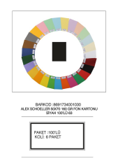 ALEX FON KARTONU 160GR 50X70 SİYAH 100 LÜ 63