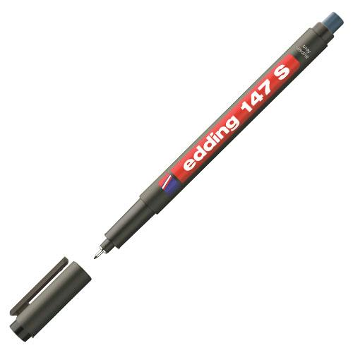 EDDING ASETAT KALEMİ SİLGİLİ E-147S SİYAH