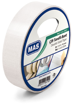 MAS ÇİFT TARAFLI BANT 45MM/25M 2615