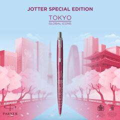 PARKER TÜKENMEZ KALEM JOTTER CT TOKYO SE PEMBE 2198195