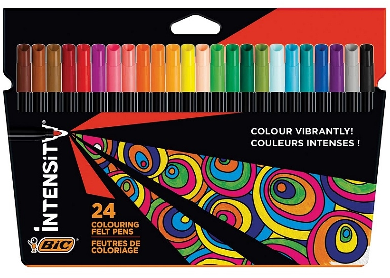 BIC KEÇELİ KALEM INTENSITY 24 RENK 978035