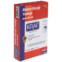 KRAF MAKET BIÇAĞI YEDEĞİ DAR 100 LÜ 609G