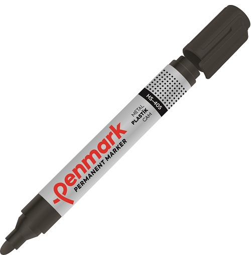 PENMARK PERMANENT MARKÖR YUVARLAK UÇ SİYAH HS 405 01