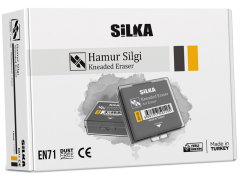 SİLKA SİLGİ HAMUR GRİ 12 Lİ ART.26