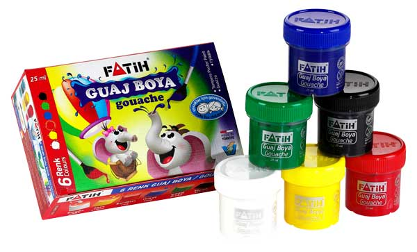 FATİH GUAJ BOYA 6 RENK 50410