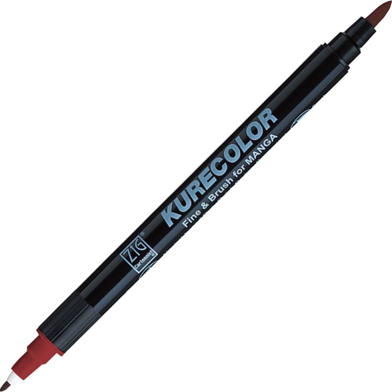 ZIG MANGAKA FINE&BRUSH CNKC-2200 268 DEEP RED